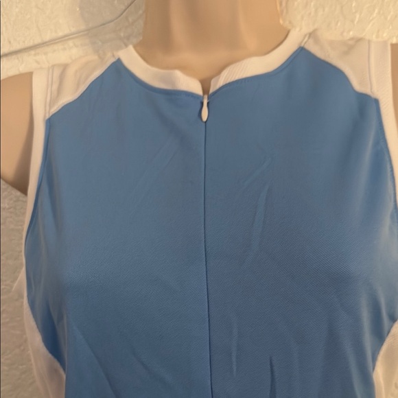 Specialized cycling jersey Women's Blue and White Sleeveless Top - Picture 3 of 6